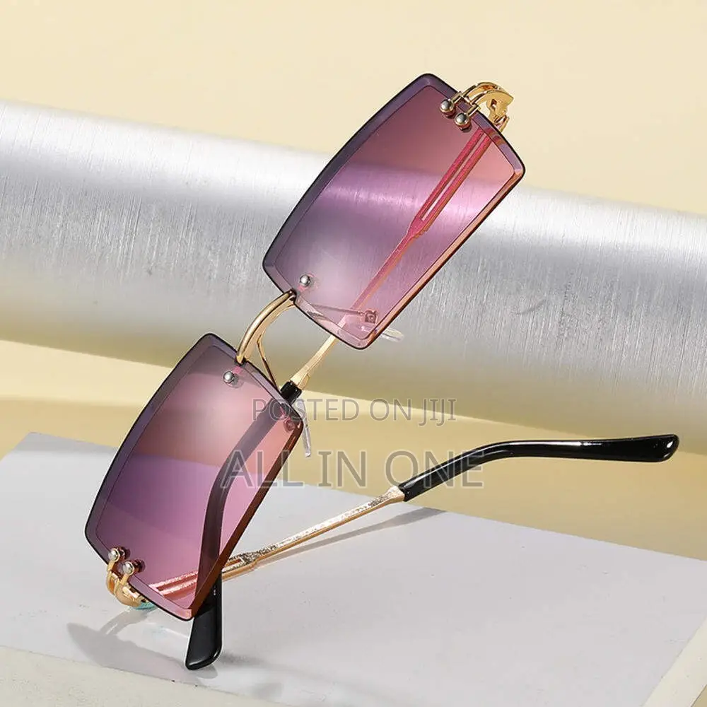 Unisex Sunglasses Rectangular Frame