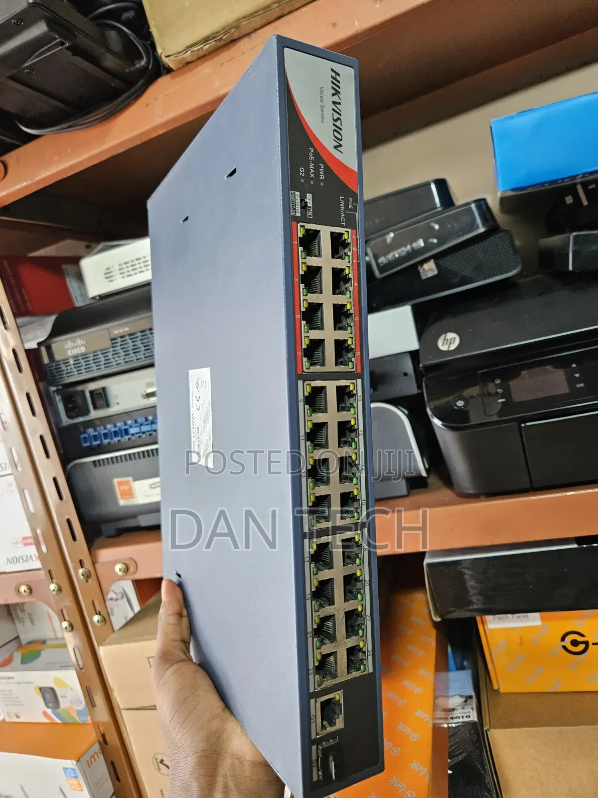 Hikvision 24 Port PoE Switch