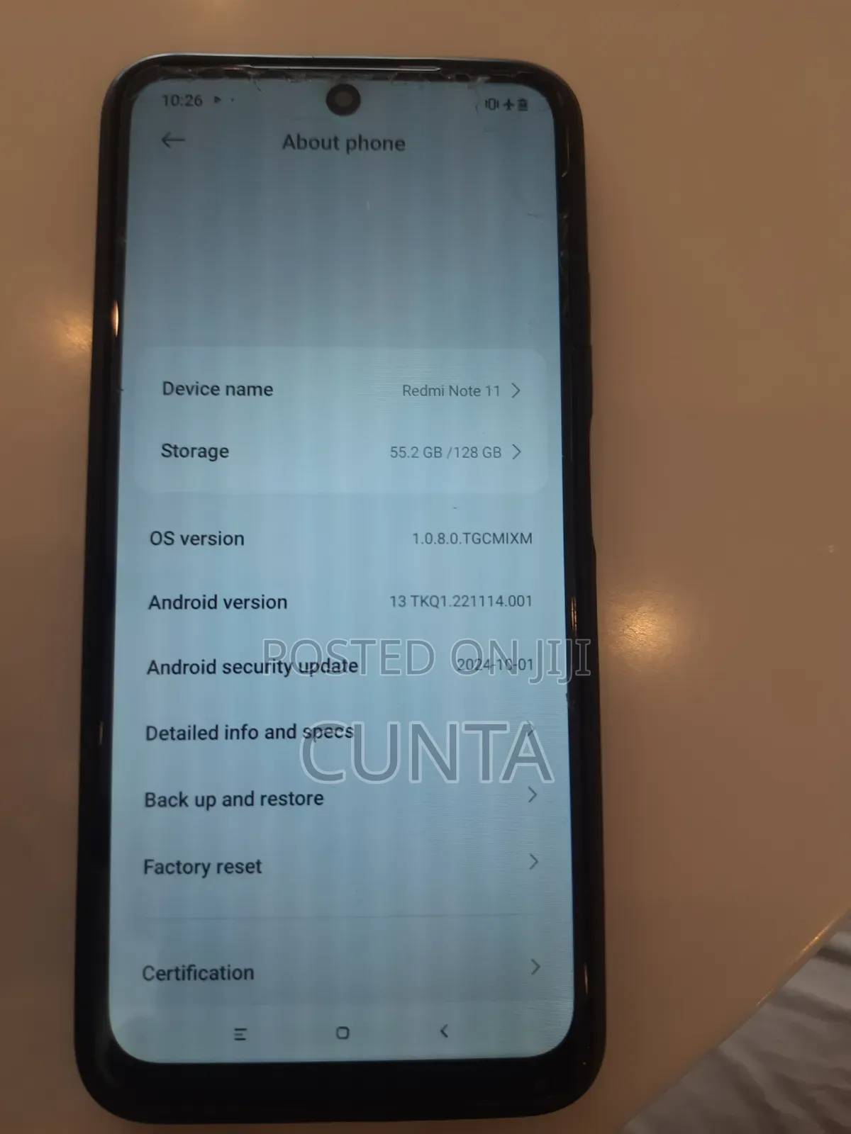 Xiaomi Redmi 11 Prime 128 GB Black
