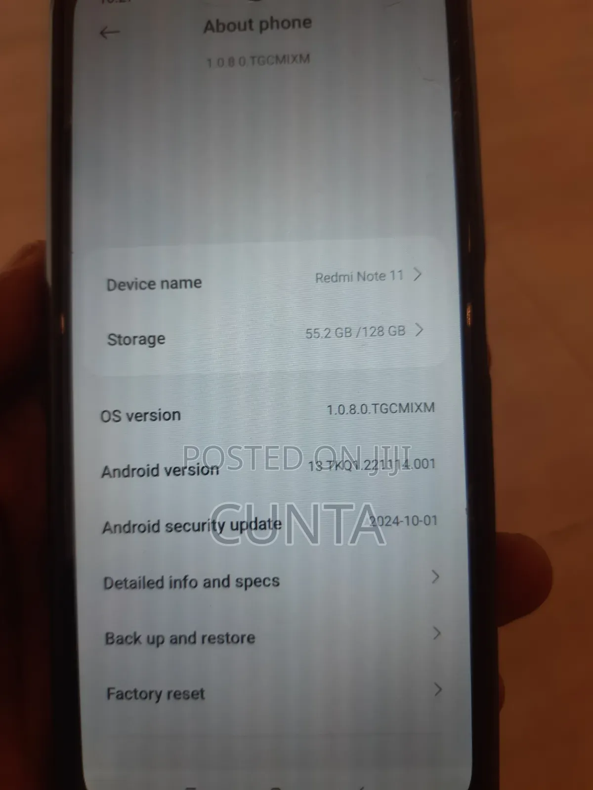 Xiaomi Redmi 11 Prime 128 GB Black