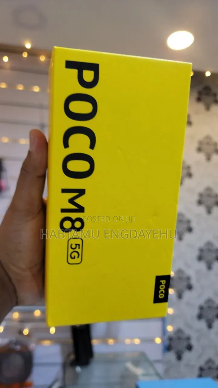 New Xiaomi Poco M8 256 GB Black