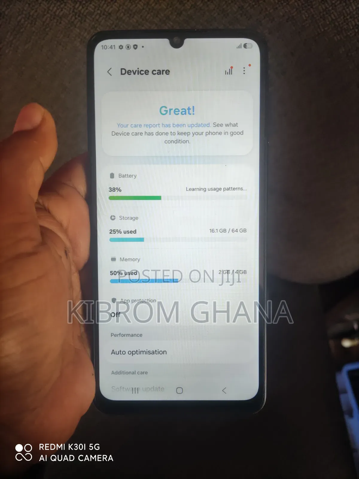 Samsung Galaxy M07 64 GB Blue