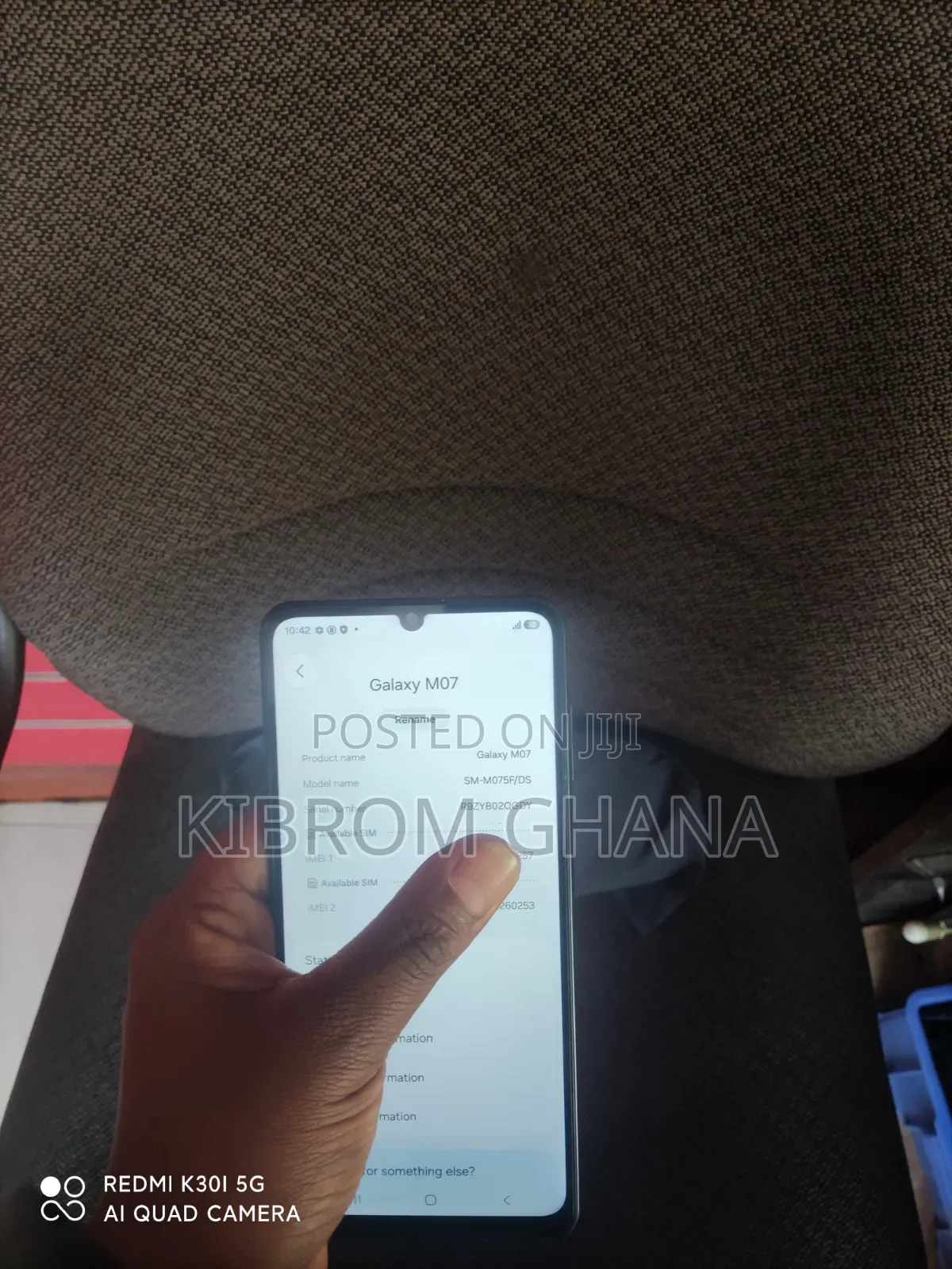 Samsung Galaxy M07 64 GB Blue