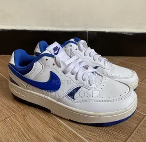 Nike Gamma Force Sneakers – White & Blue