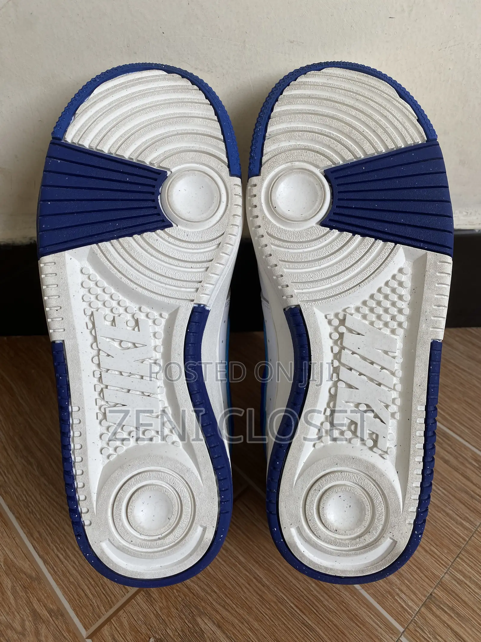 Nike Gamma Force Sneakers – White & Blue