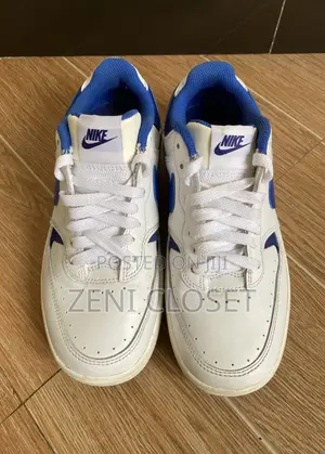 Nike Gamma Force Sneakers – White & Blue