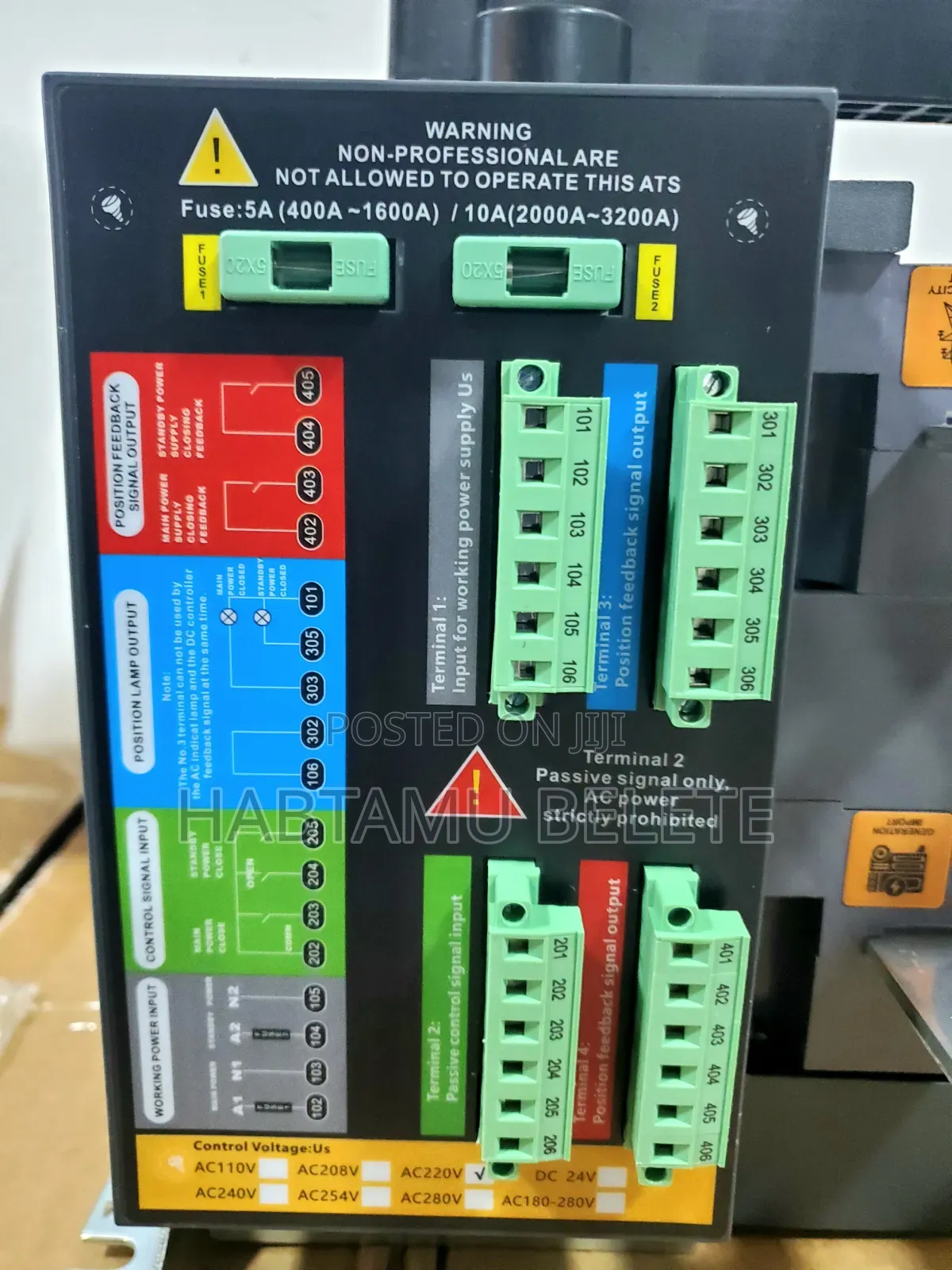 Automatic Transfer Switch ATS 400A