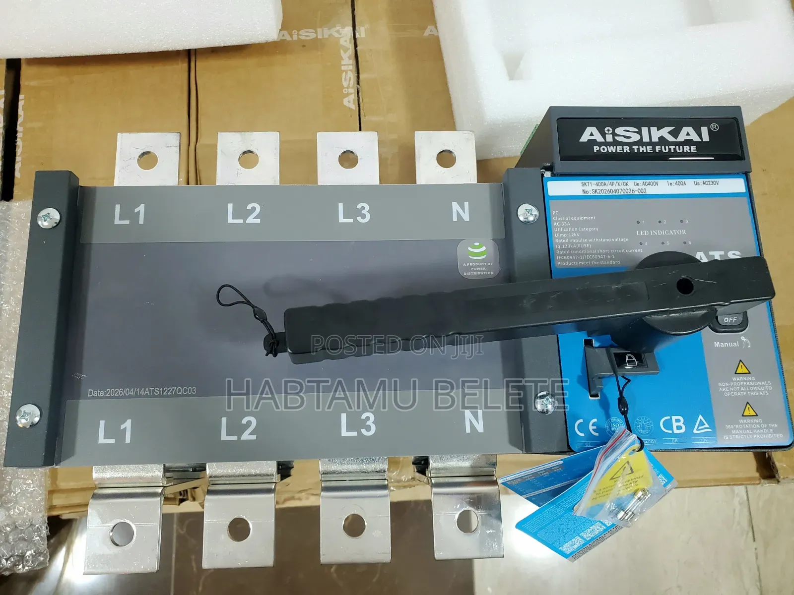 Automatic Transfer Switch ATS 400A