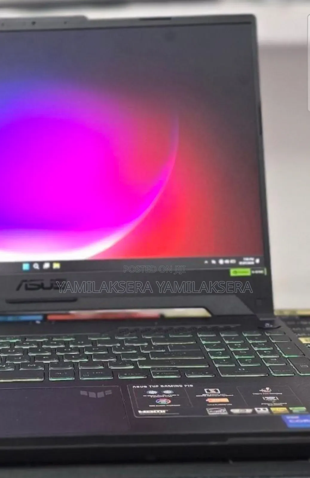 New Laptop Asus TUF Dash F15 16GB Intel Core i7 SSD 512GB