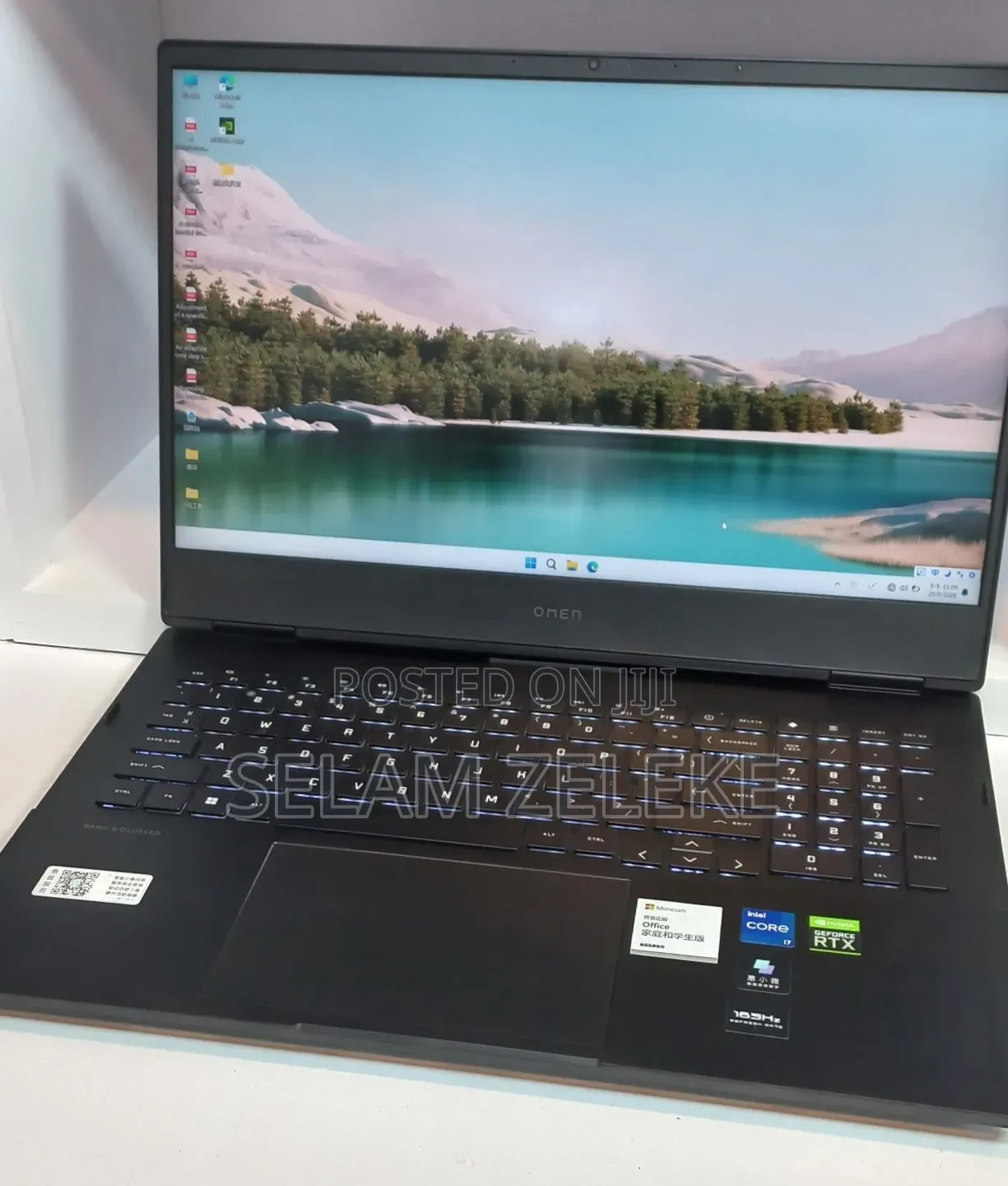 New Laptop HP Omen 16 16GB Intel Core i7 SSD 512GB