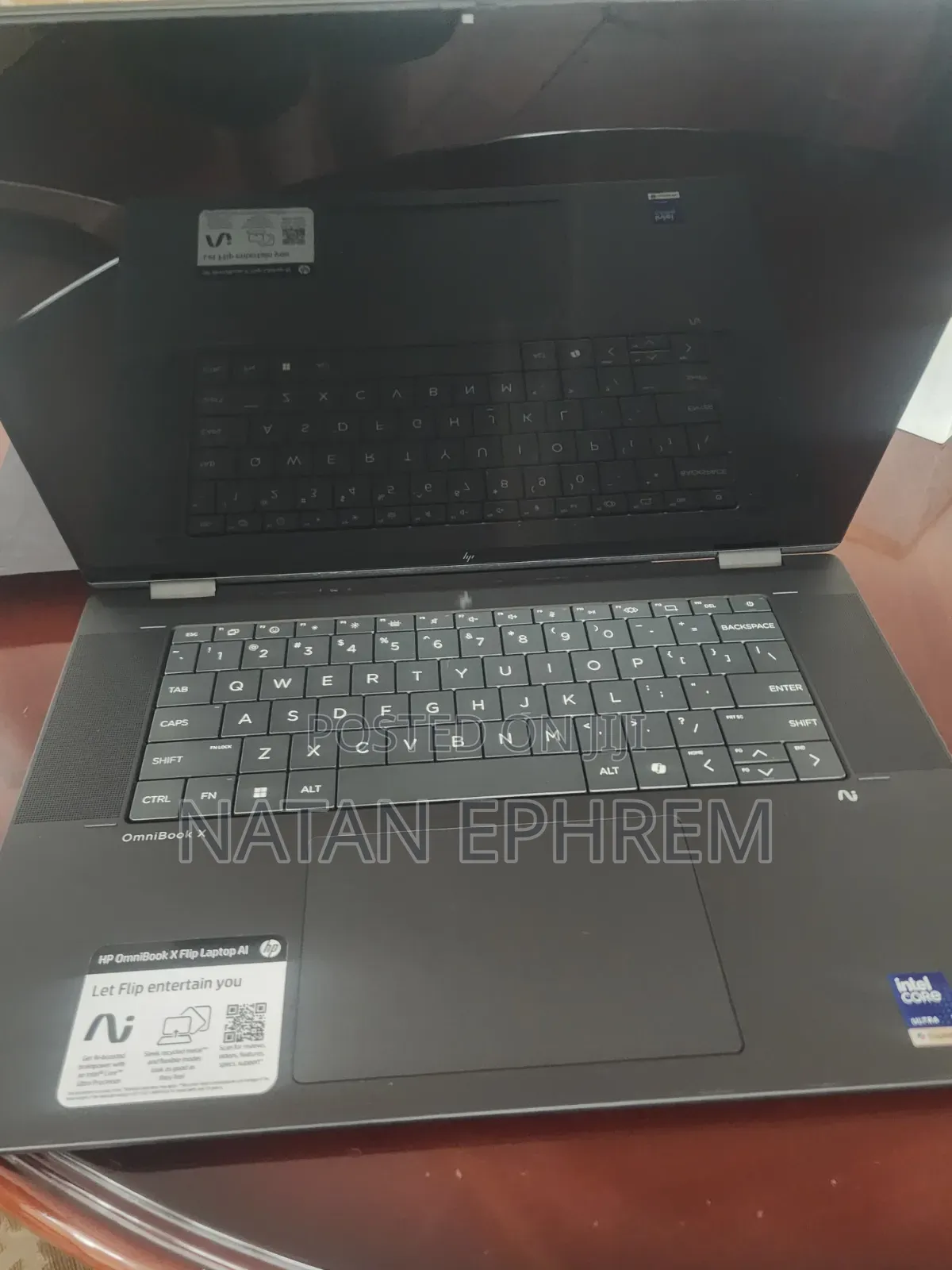 New Laptop HP OmniBook X Flip 16" 16GB Intel Core Ultra 7 SSD 1T