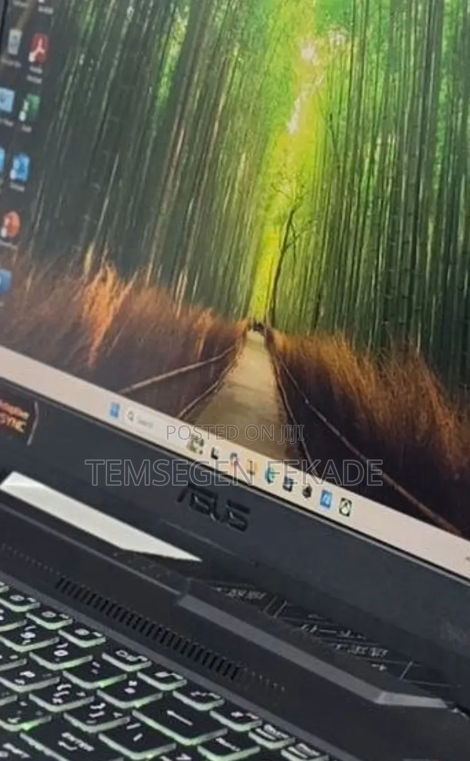 New Laptop Asus TUF Gaming A15 16GB AMD Ryzen 7 SSD 512GB