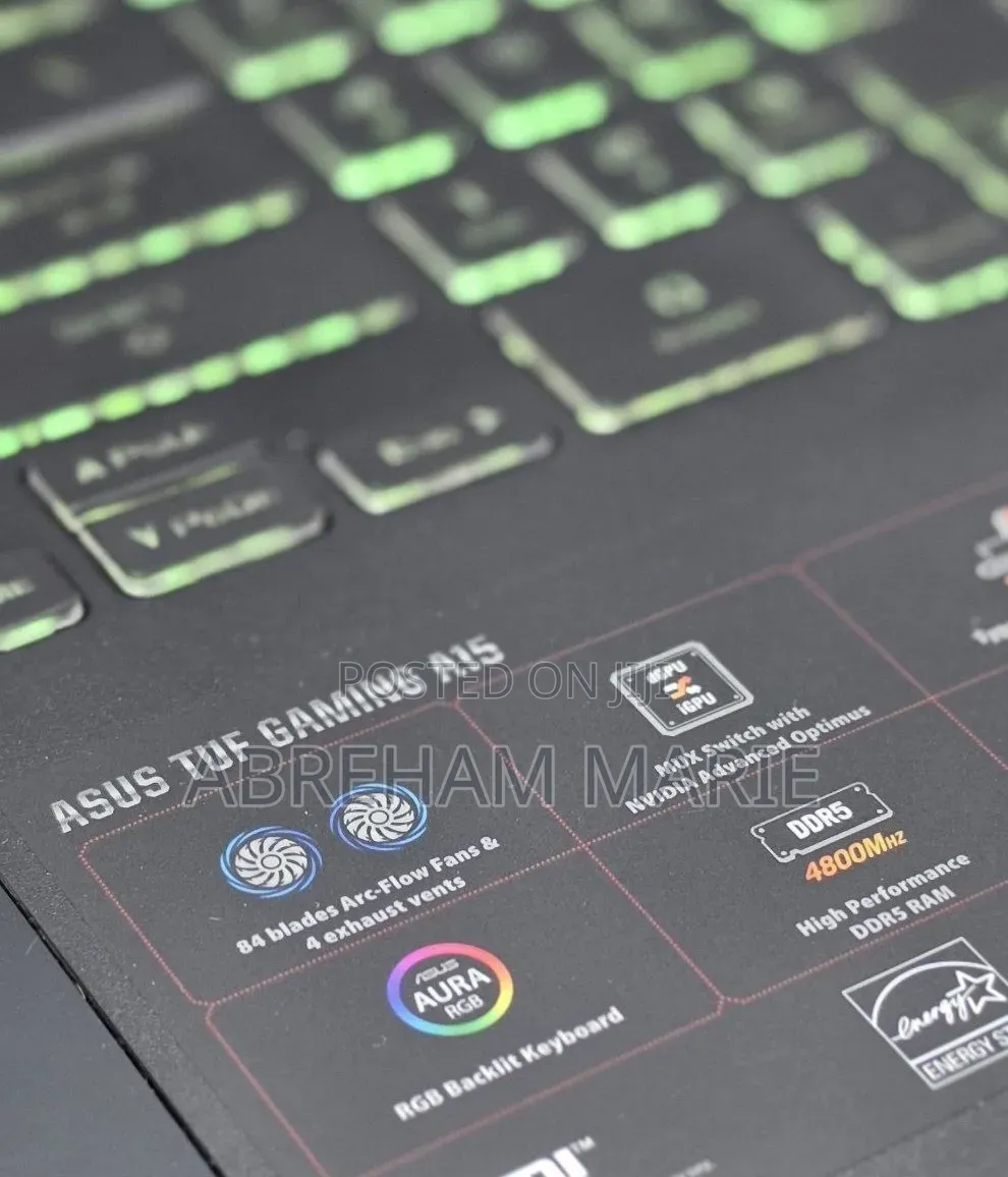New Laptop Asus TUF Gaming A15 16GB AMD Ryzen 7 SSD 512GB