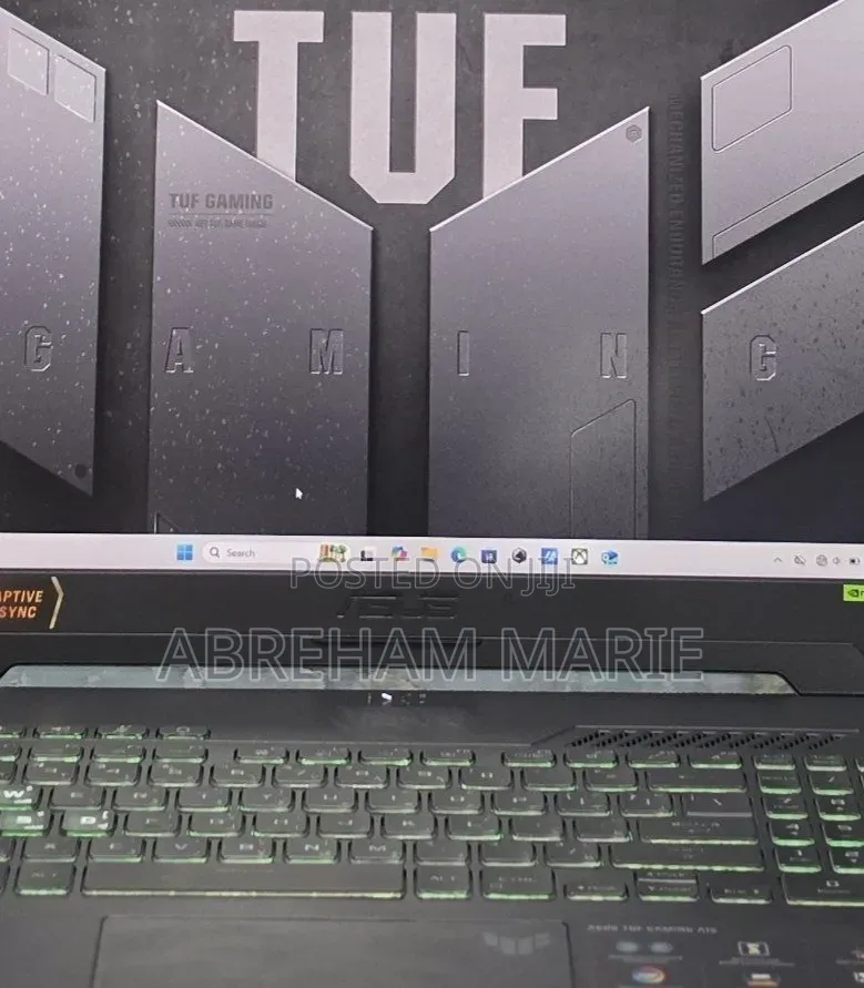 New Laptop Asus TUF Gaming A15 16GB AMD Ryzen 7 SSD 512GB