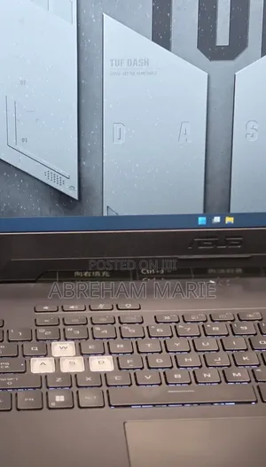 New Laptop Asus TUF Dash F15 16GB Intel Core i7 SSD 512GB