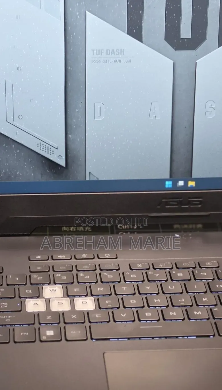New Laptop Asus TUF Dash F15 16GB Intel Core i7 SSD 512GB