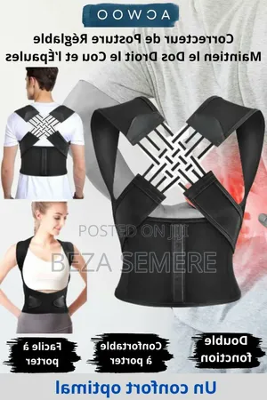 Adjustable Clavicle Brace and Posture Corrector Belt for Spine