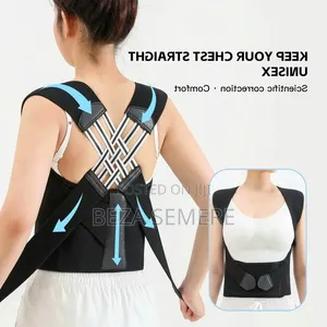 Posture Corrector for Men and Women - Adjustable Upper Back Brace
