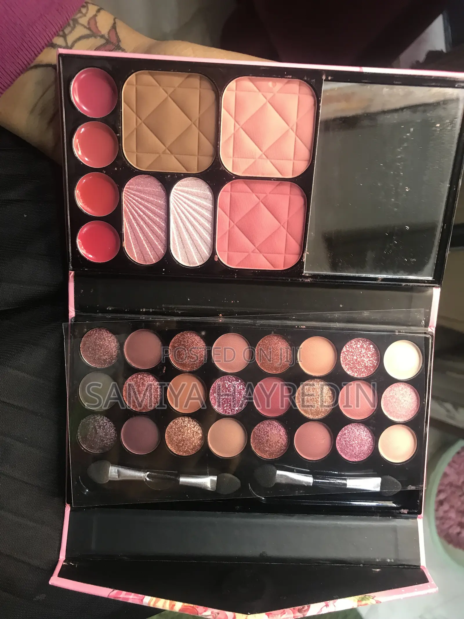 Make-Up Set Contour,highliter,eyeshadow,lipstick Cream,blush