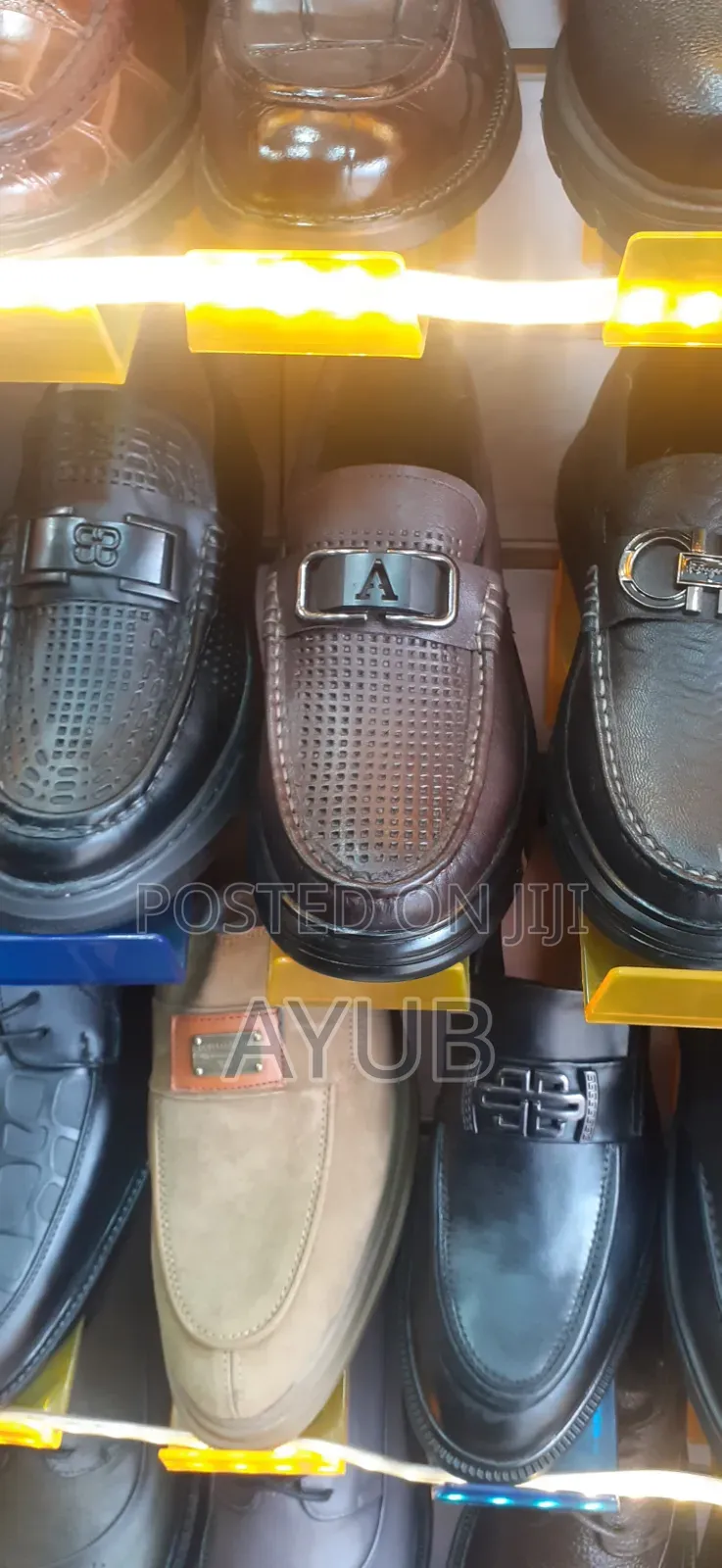 High Quality Brown LOAFERS With Black Shade