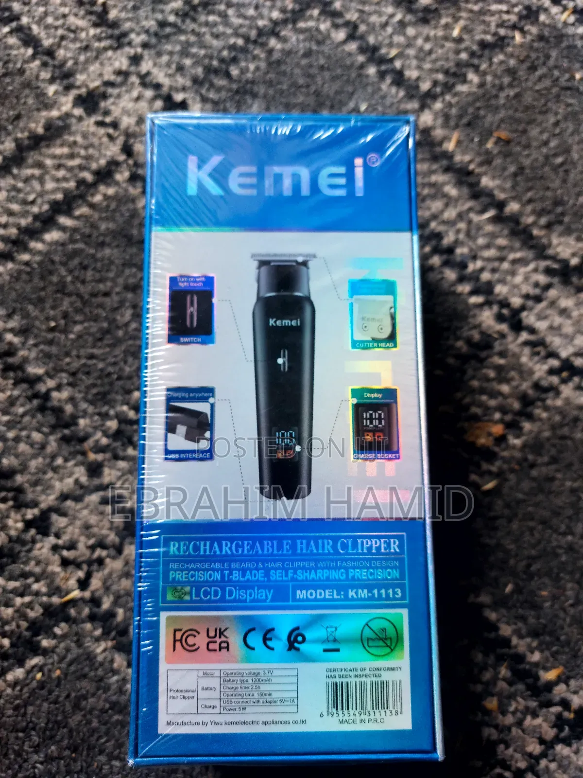 Kemei Professional Hair Clipper