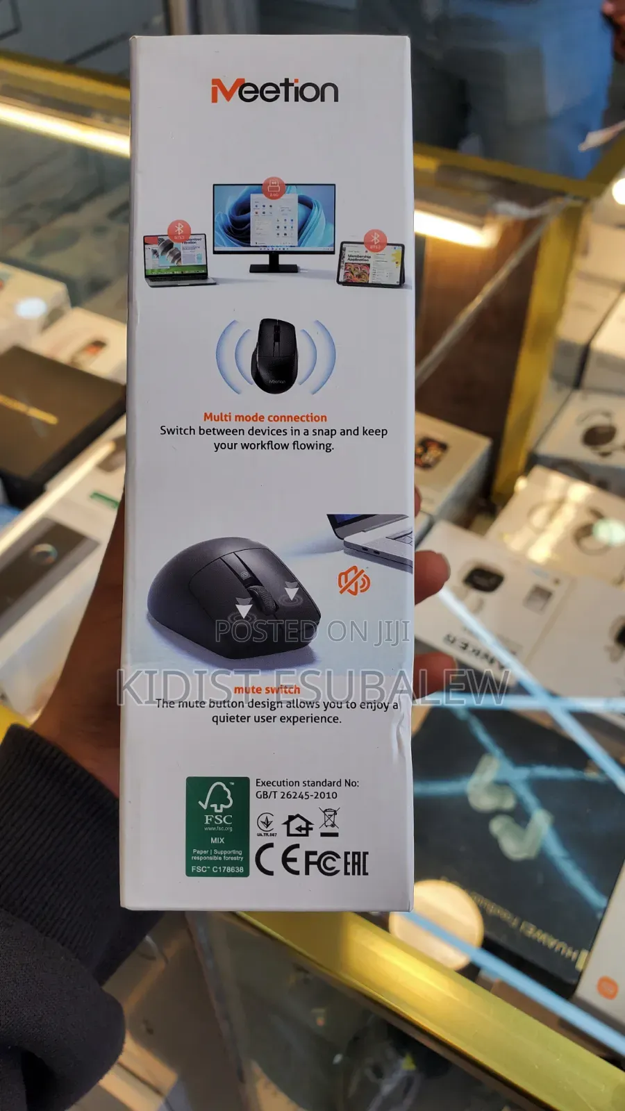 Meetion BTM012 Wireless Silent Mouse