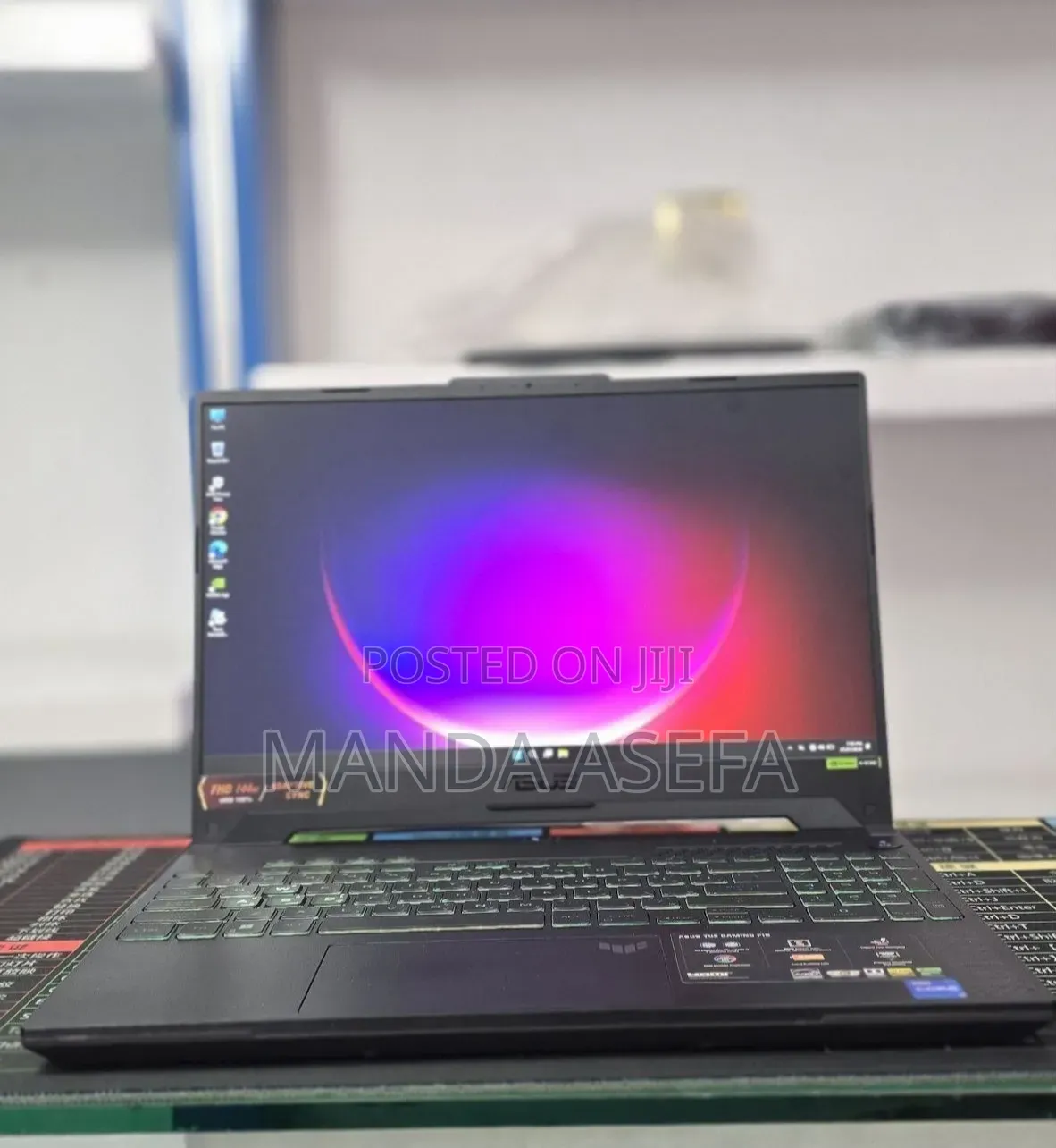 New Laptop Asus TUF Gaming F15 16GB Intel Core i7 SSD 1T