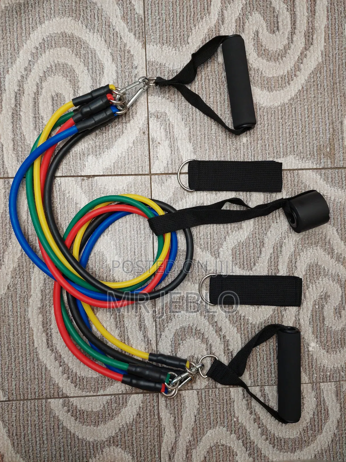 5-Piece Resistance Band Set With Handles