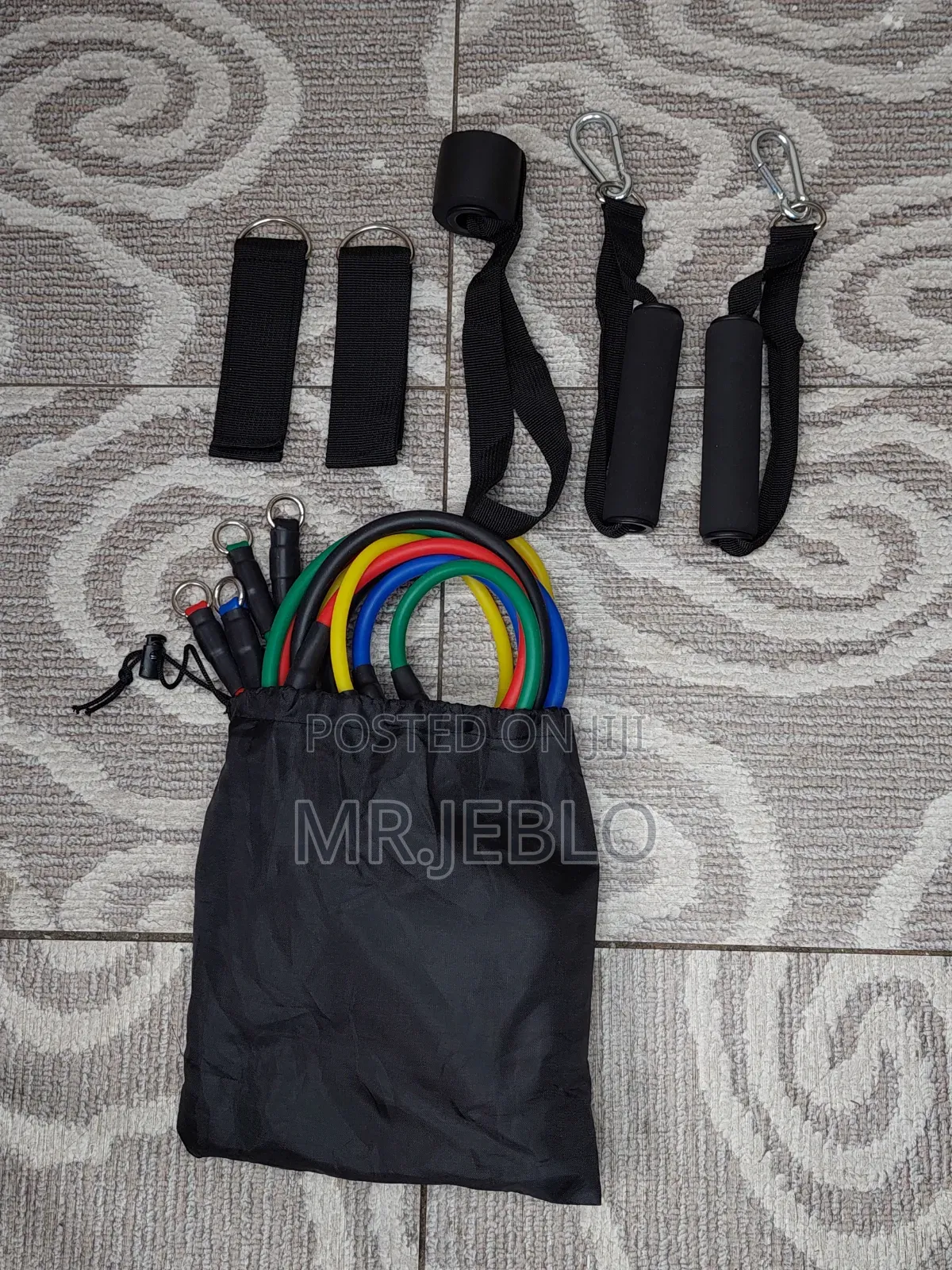 5-Piece Resistance Band Set With Handles