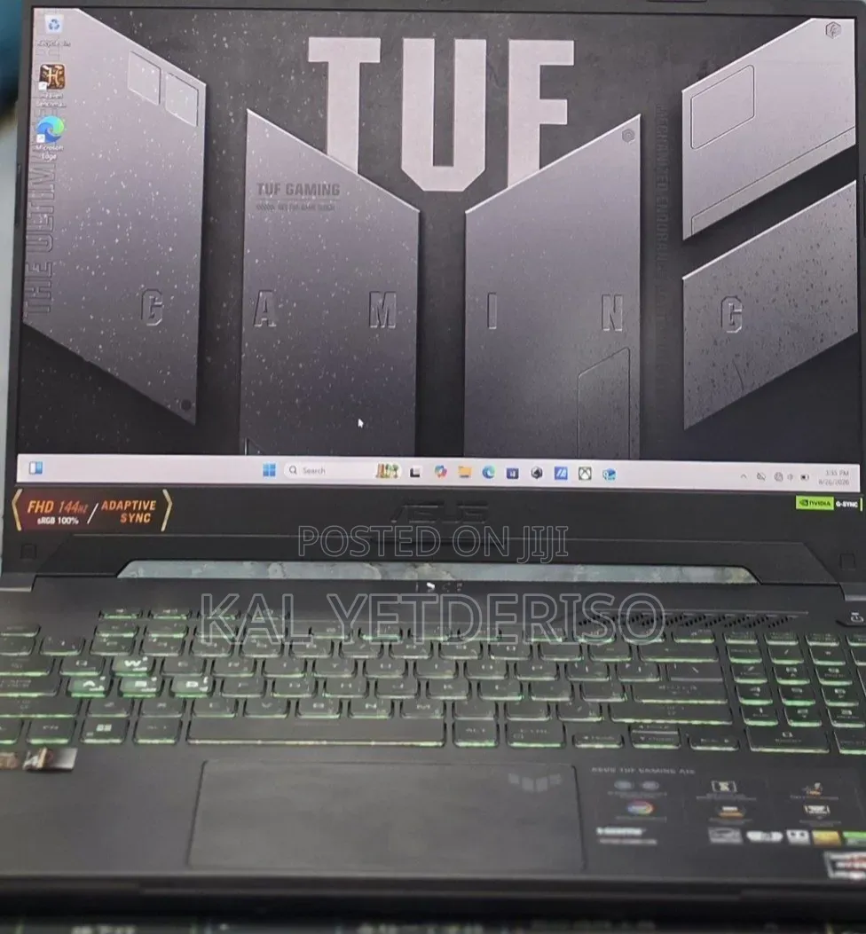 New Laptop Asus TUF Gaming A15 16GB AMD Ryzen 7 SSD 512GB