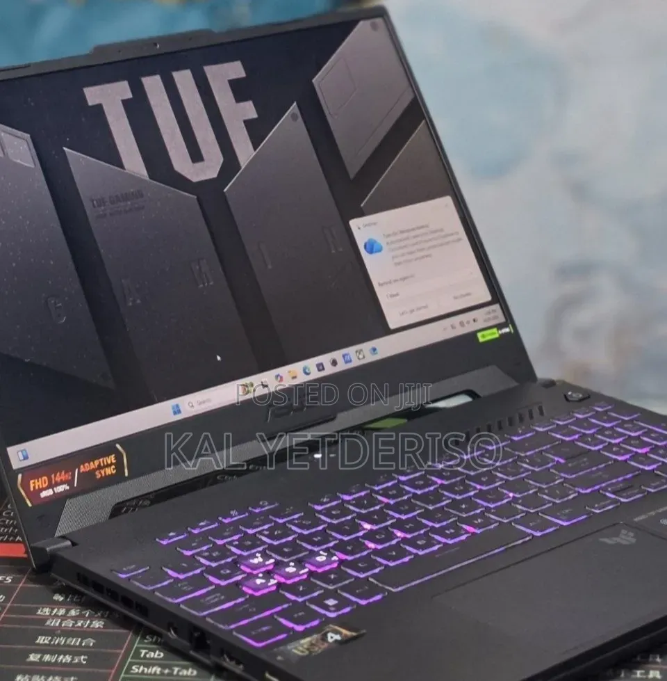 New Laptop Asus TUF Gaming A15 16GB AMD Ryzen 7 SSD 512GB