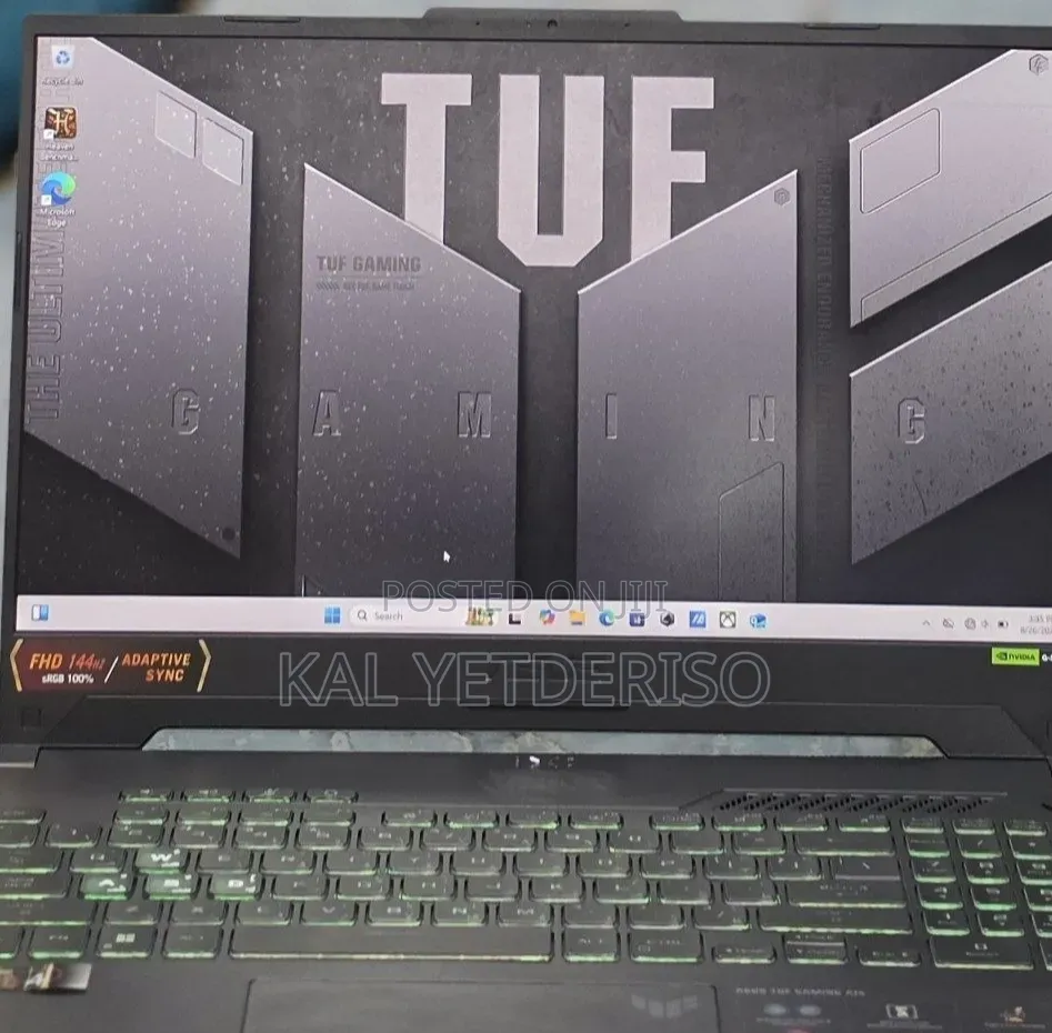 New Laptop Asus TUF Dash F15 16GB Intel Core i7 SSD 512GB