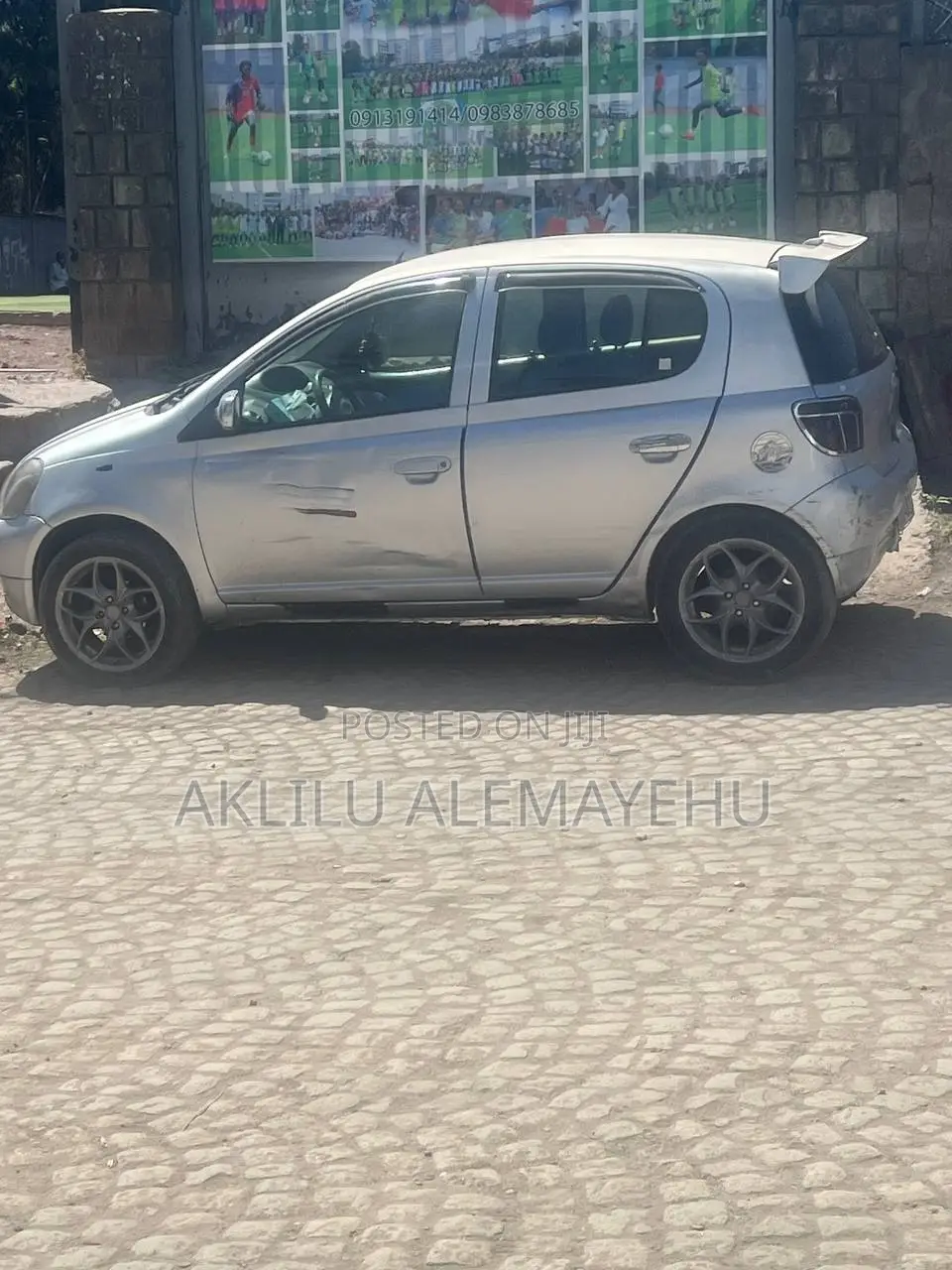 Toyota Vitz 1.0 FWD 3dr 2001 Silver