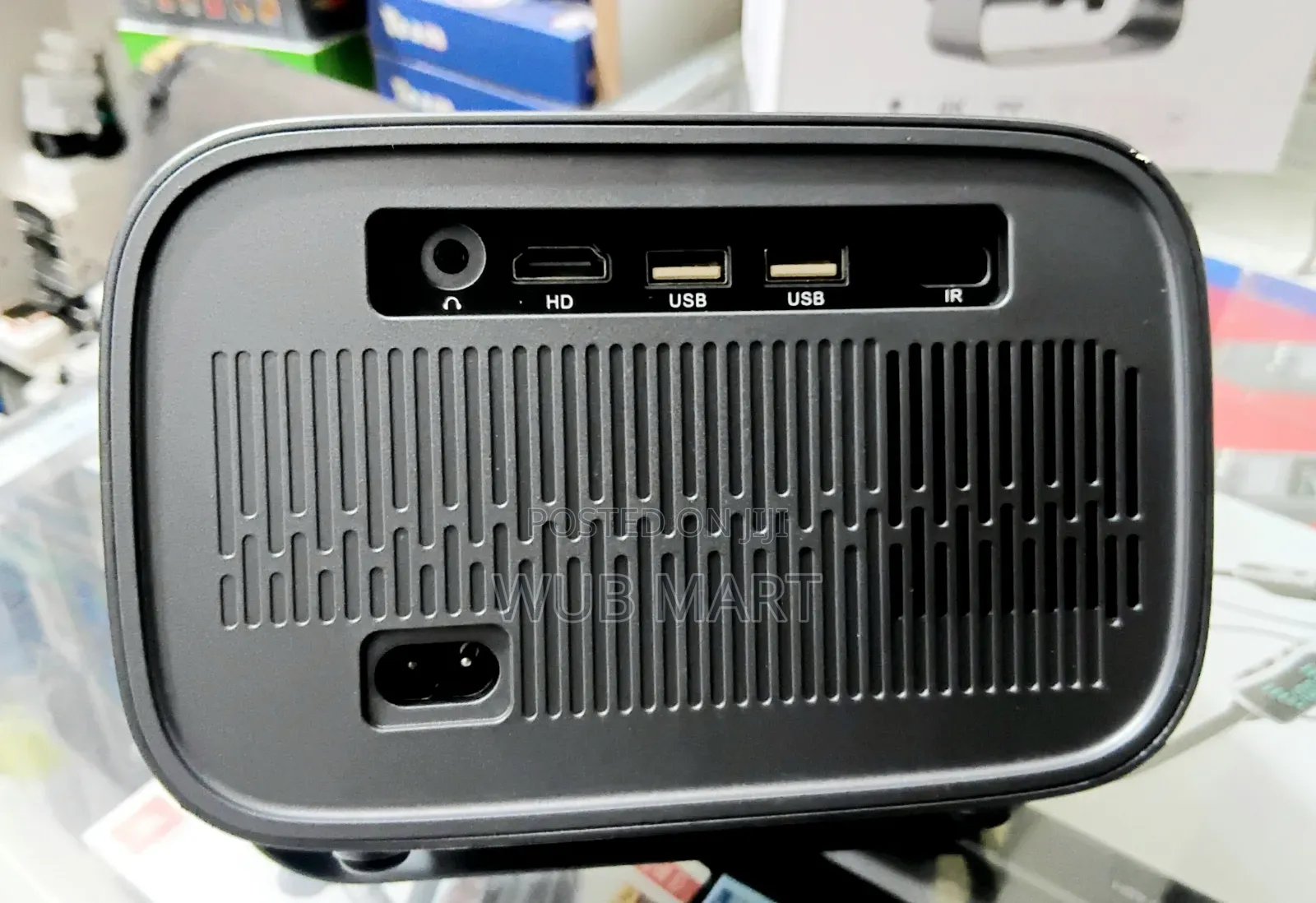 Geek Space Smart Projector 4k ስማርት ፕሮጀክተር ከሪሲቨር ጋር የሚገናኝ