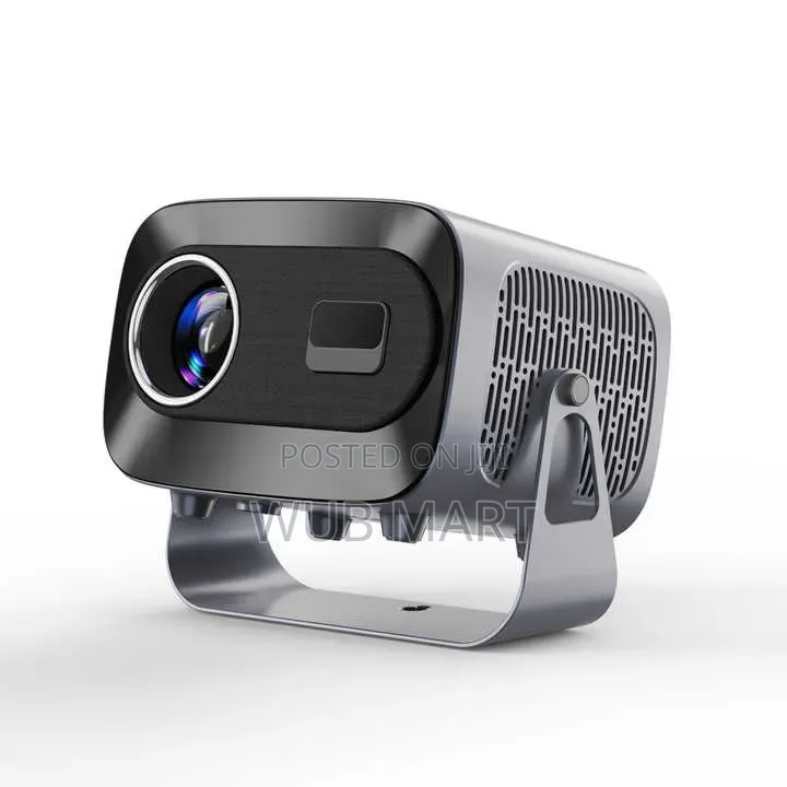 Geek Space Smart Projector 4k ስማርት ፕሮጀክተር ከሪሲቨር ጋር የሚገናኝ