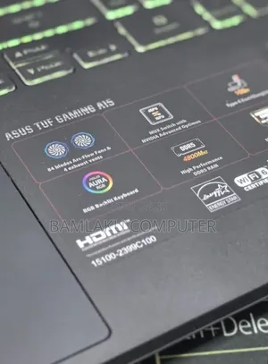 New Laptop Asus TUF Gaming A15 16GB AMD Ryzen 7 SSD 512GB