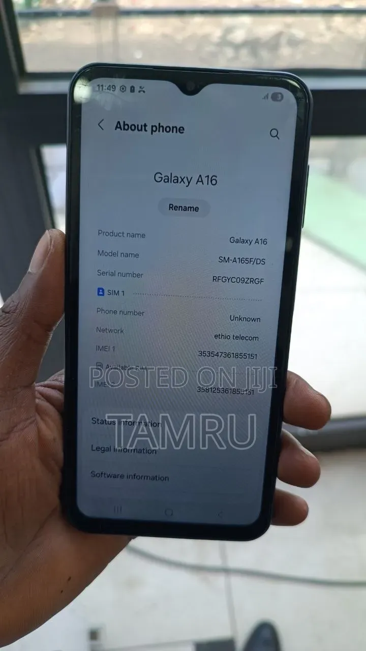 Samsung Galaxy A16 5G 128 GB Black