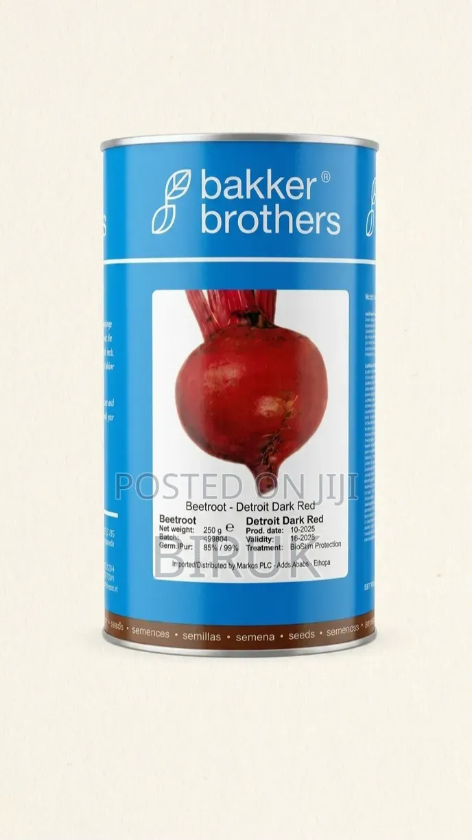 Bakker Brothers Beetroot Seeds የቤከር ወንድሞች የቀይስር ዘሮች