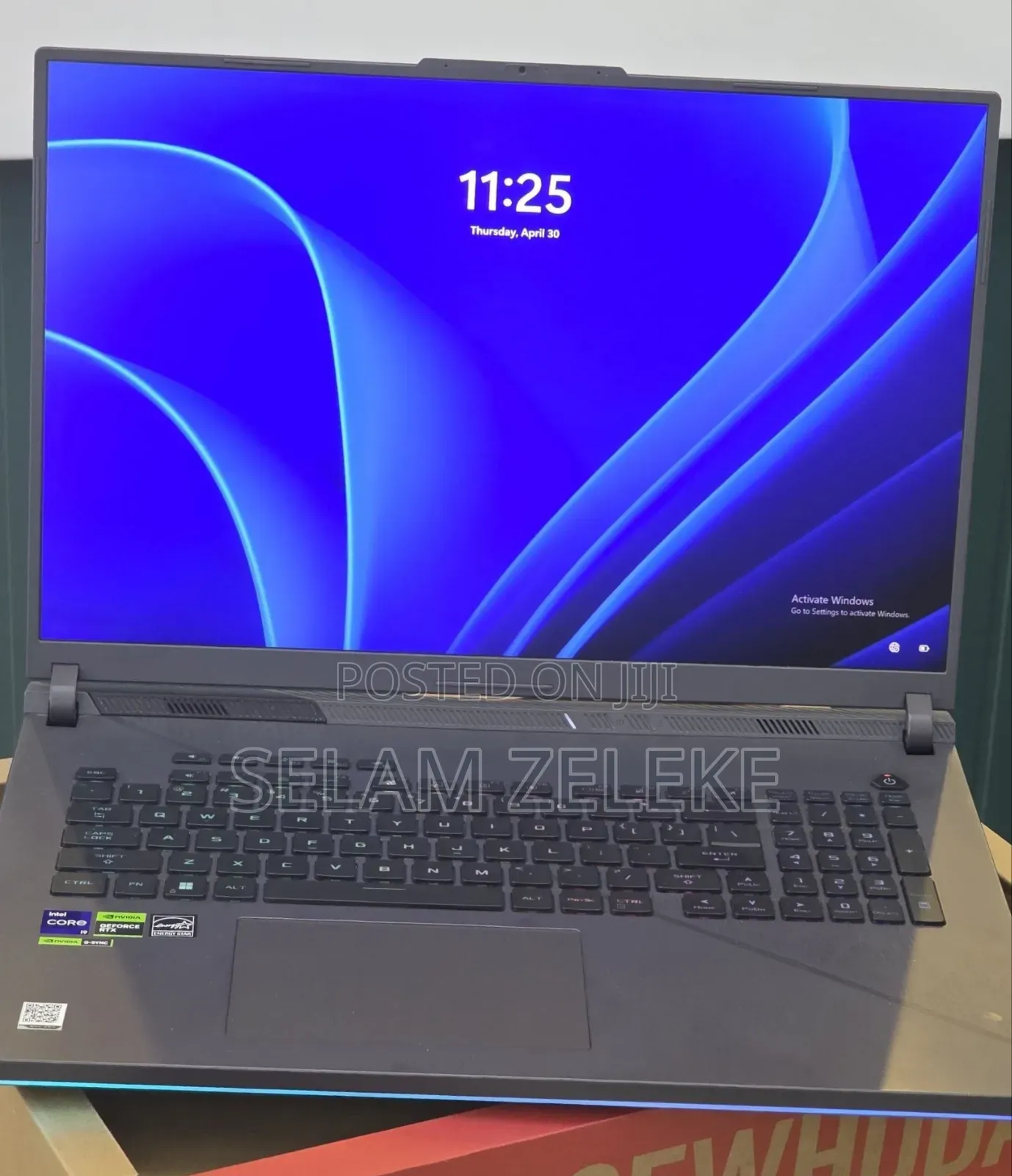 New Laptop Asus ROG Strix G18 16GB Intel Core i9 SSD 1T