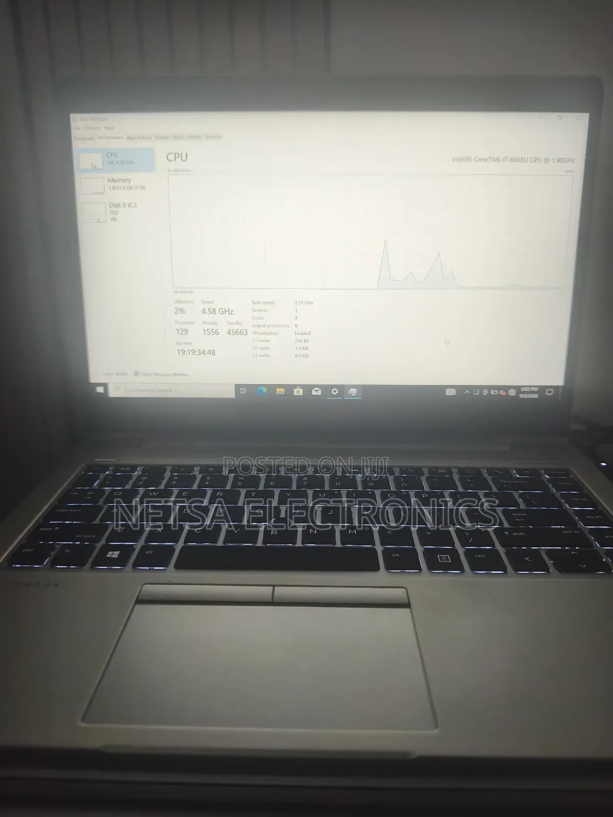 New Laptop HP EliteBook 840 G5 16GB Intel Core i7 SSD 512GB