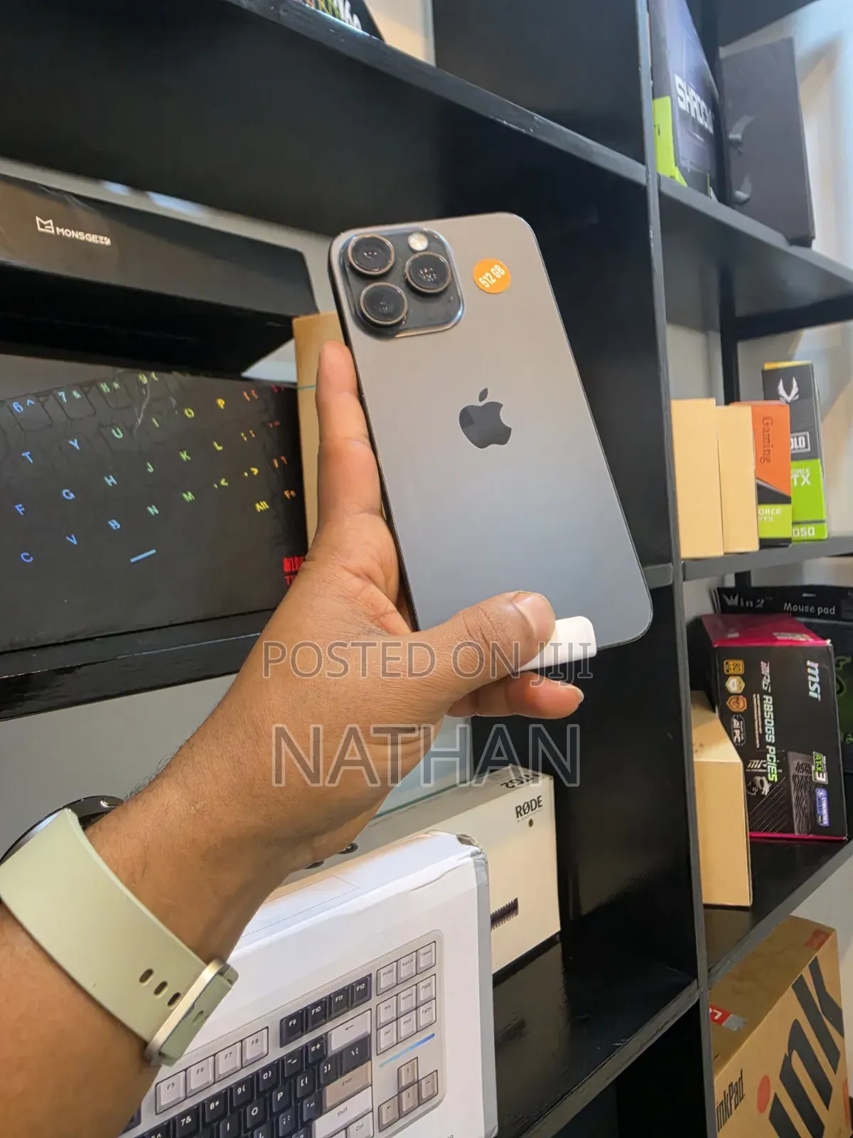 New Apple iPhone 15 Pro Max 512 GB Black