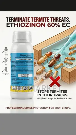 Ethiozinon 60% EC Insecticide ኢትዮዚኖን 60% EC ፀረ-ተባይ