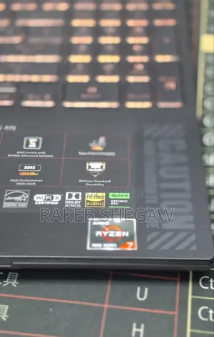 New Laptop Asus TUF Gaming A15 16GB AMD Ryzen 7 SSD 512GB