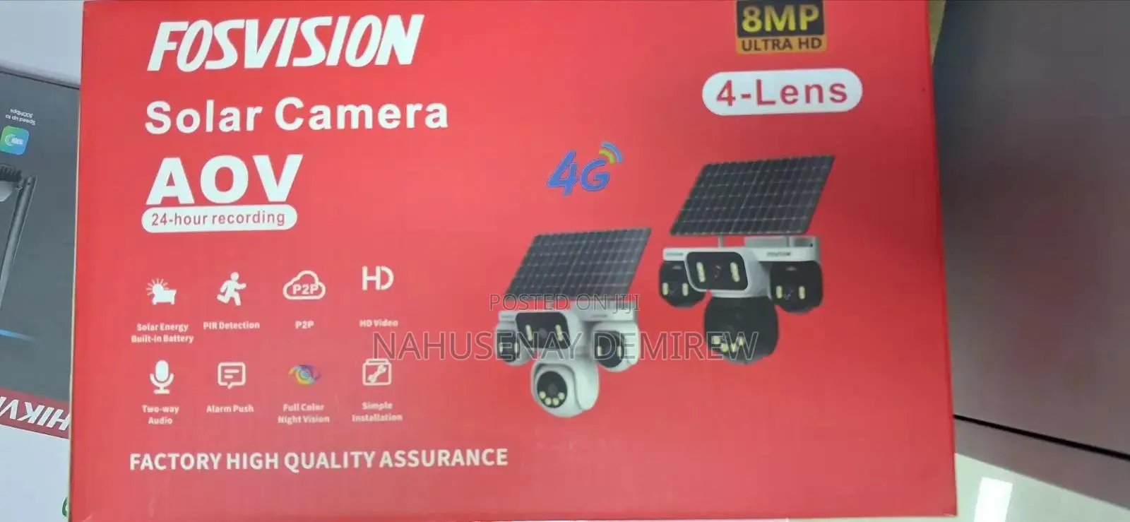 4G Solar Camera