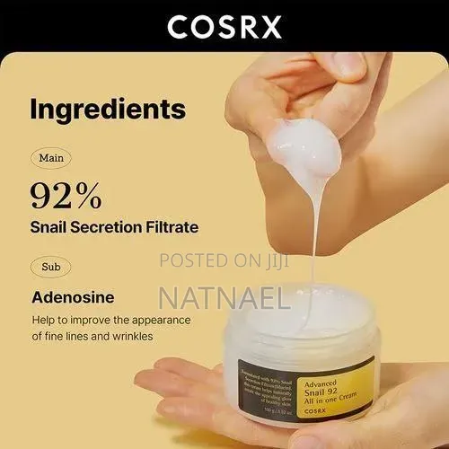 COSRX Advanced Snail 92 All in One Cream Is a Hydrating Gel Moisture
