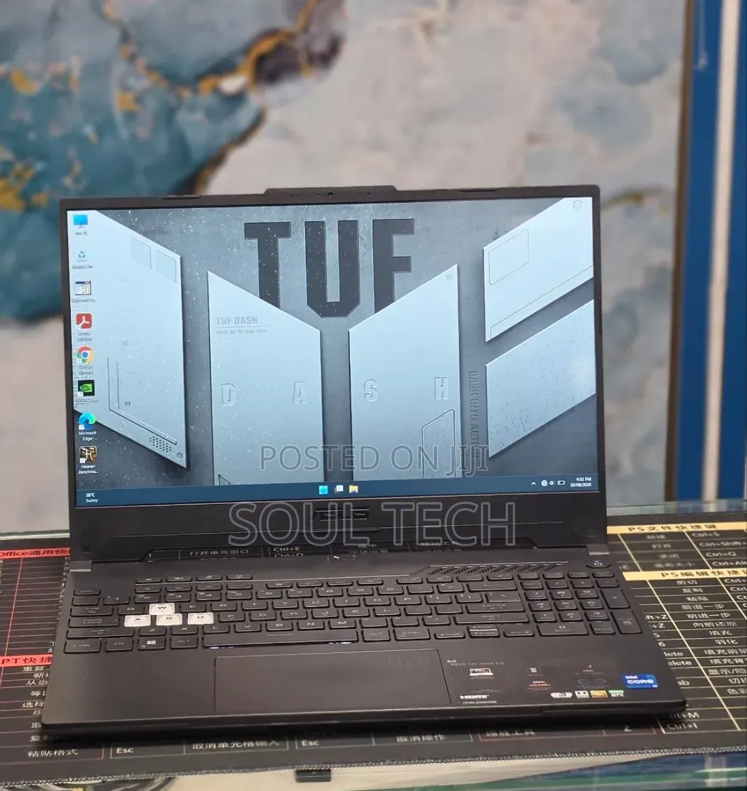 New Laptop Asus TUF Dash F15 16GB Intel Core i7 SSD 512GB