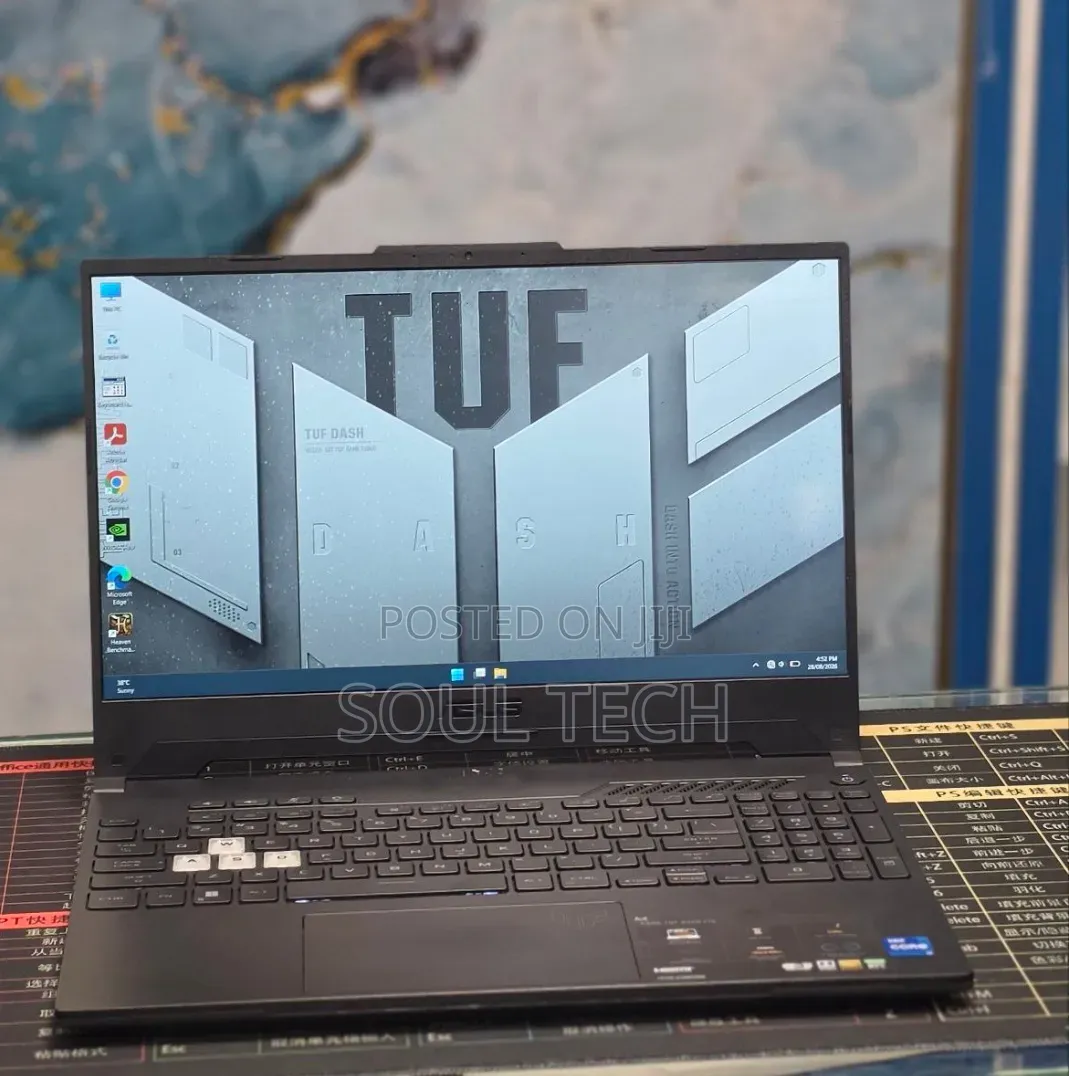 New Laptop Asus TUF Dash F15 16GB Intel Core i7 SSD 512GB