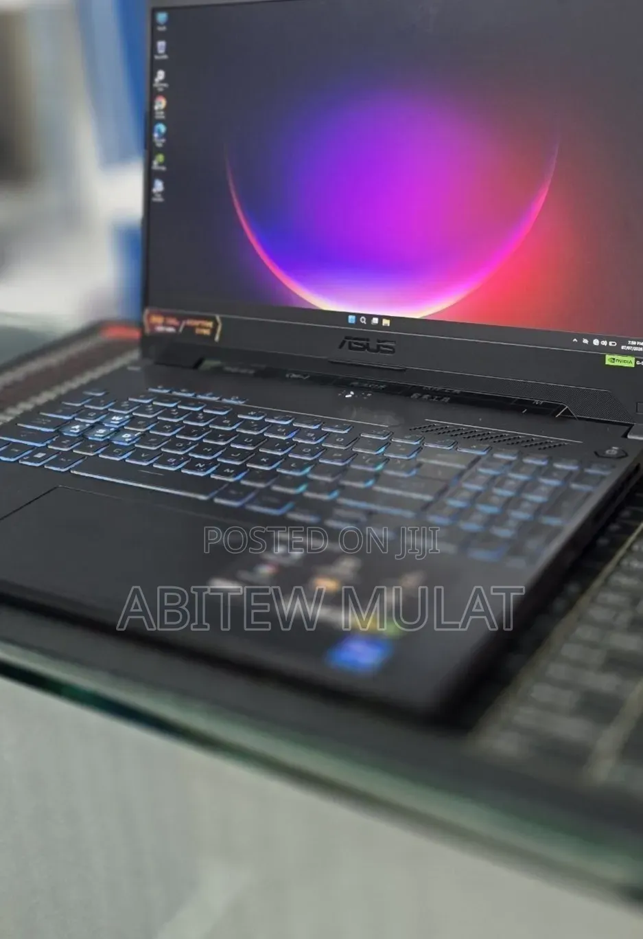 New Laptop Asus TUF Gaming A15 16GB Intel Core i7 SSD 1T