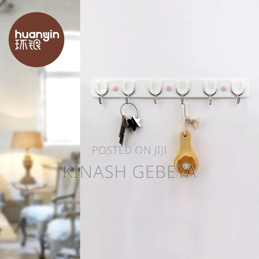 Multipurpose Wall Mounted Hooks(6hooks)
