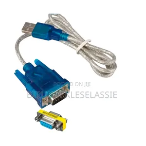 USB to RS232 Serial Port 9 Pin DB9 Cable With Female Adapter